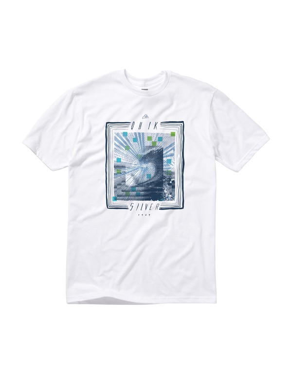 quiksilver, Psychoscope T-Shirt, WHITE (wbb0) 0 Psychoscope T-Shirt AQYZT01106 Quiksilver