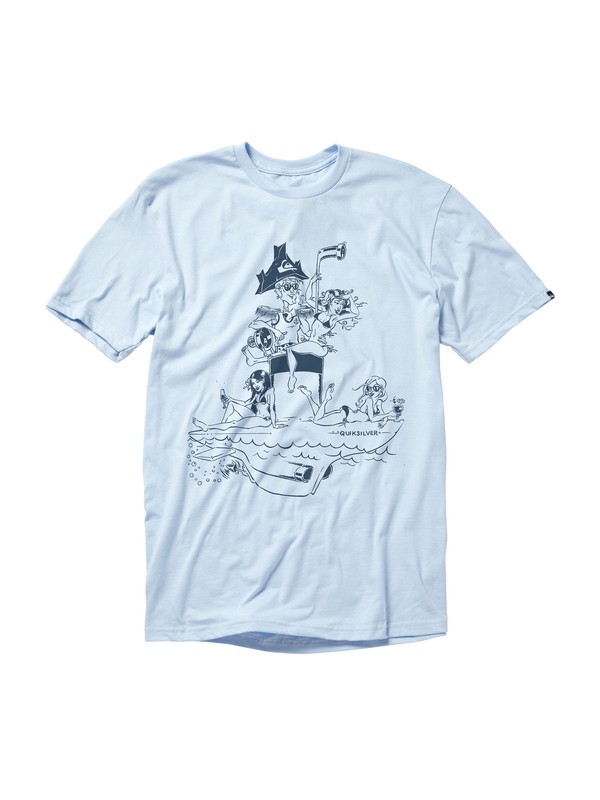 quiksilver, PeriScope T-Shirt, ICICLE (bfg0) 0 PeriScope T-Shirt AQYZT01113 Quiksilver