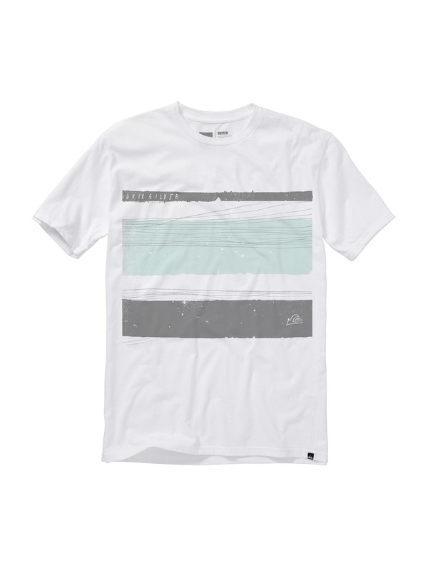 quiksilver, Pillar SLim Fit T-Shirt, WHITE (wbb0) 0 Pillar SLim Fit T-Shirt AQYZT01128 Quiksilver