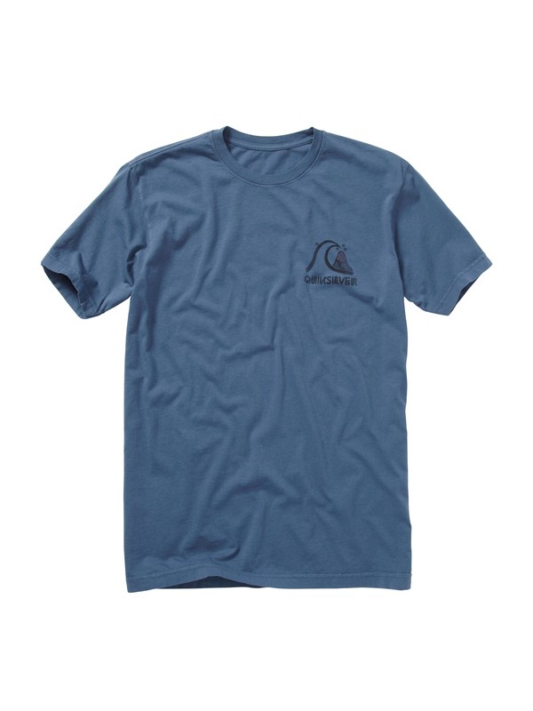 quiksilver, OG Bubble Slim Fit T-Shirt, AIRFORCE (bnd0) 0 OG Bubble Slim Fit T-Shirt AQYZT01154 Quiksilver