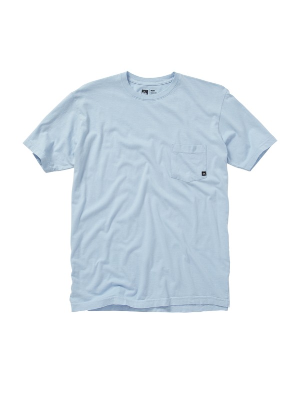 quiksilver, Everyday Pocket Tee Slim Fit T-Shirt, ICICLE (bfg0) 0 Everyday Pocket Tee Slim Fit T-Shirt AQYZT01166 Quiksilver