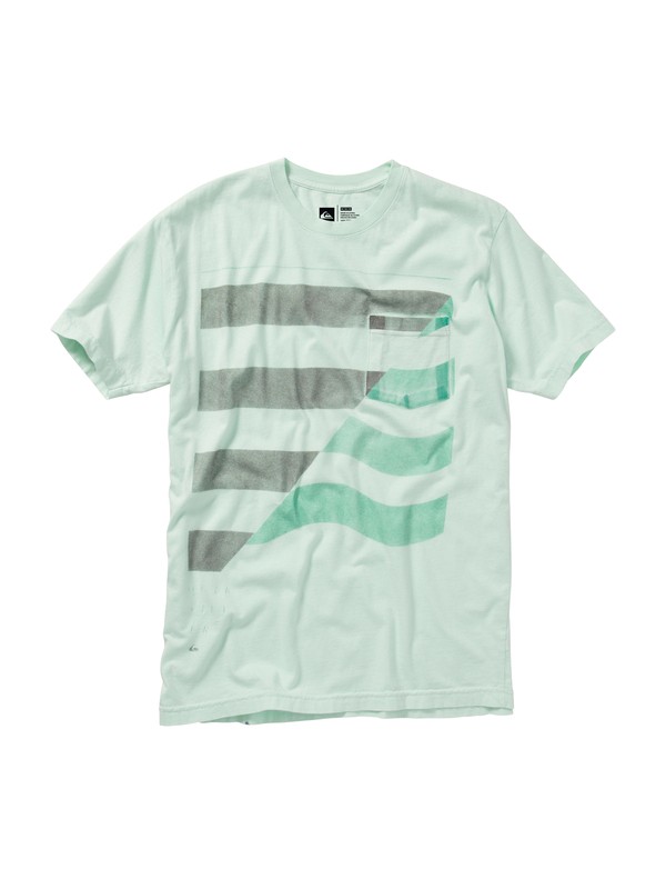quiksilver, Tempted Slim Fit T-Shirt, NEWPORT GREEN (gbt0) 0 Tempted Slim Fit T-Shirt AQYZT01167 Quiksilver