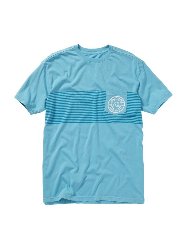 quiksilver, Astor Slim Fit T-Shirt, LAGOON (bhr0) 0 Astor Slim Fit T-Shirt AQYZT01170 Quiksilver