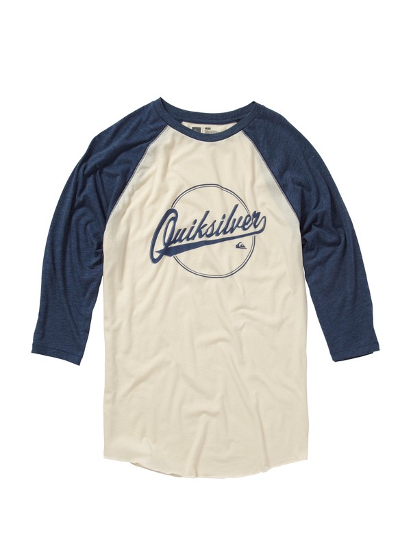 quiksilver, Activate 3/4 Sleeve Slim Fit T-Shirt, CLOUD HEATHER (wdvh) 0 Activate 3/4 Sleeve Slim Fit T-Shirt AQYZT01180 Quiksilver