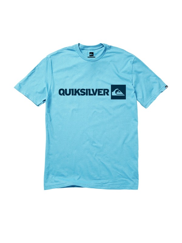 quiksilver, Industry T-Shirt, LAGOON (bhr0) 0 Industry T-Shirt AQYZT01404 Quiksilver