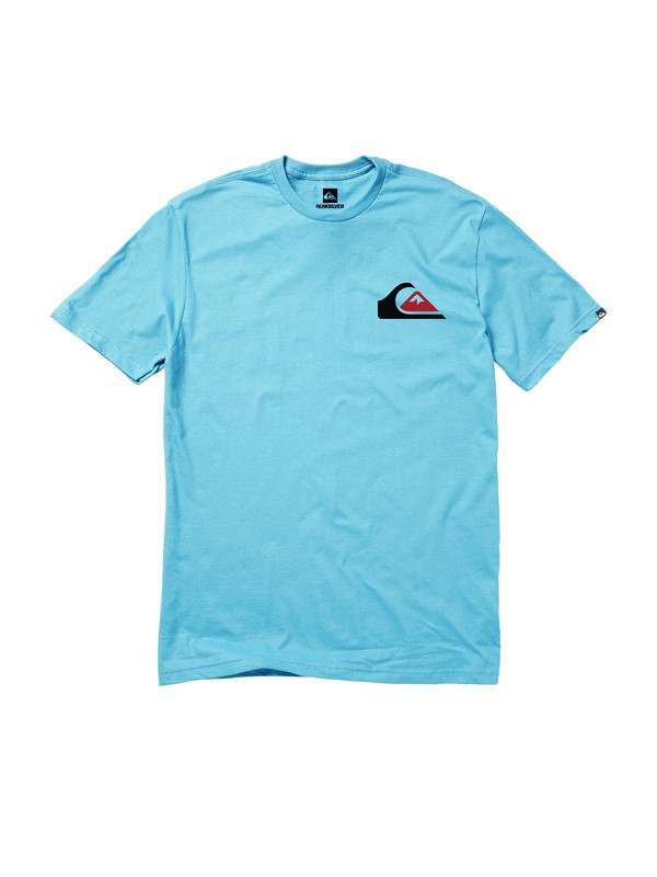 quiksilver, Essential T-Shirt, LAGOON (bhr0) 0 Essential T-Shirt AQYZT01405 Quiksilver