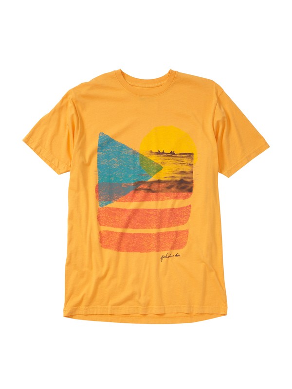 quiksilver, Abstraction Slim Fit T-Shirt, APRICOT (nkb0) 0 Abstraction Slim Fit T-Shirt AQYZT01432 Quiksilver