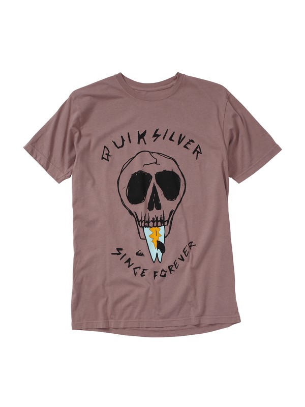 quiksilver, Forever Slim Fit T-Shirt, DUSTY PLUM (cng0) 0 Forever Slim Fit T-Shirt AQYZT01437 Quiksilver
