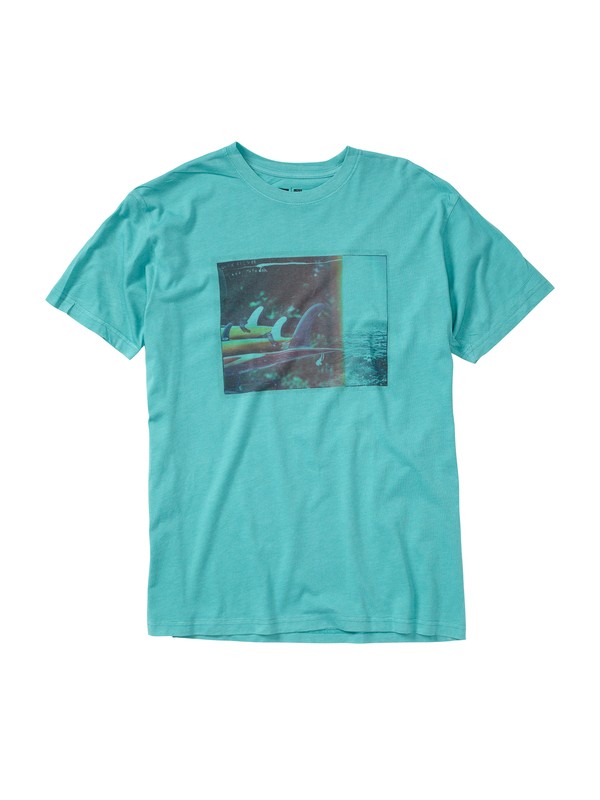 quiksilver, Cut Back Slim Fit T-Shirt, BALTIC BLUE (blk0) 0 Cut Back Slim Fit T-Shirt AQYZT01446 Quiksilver