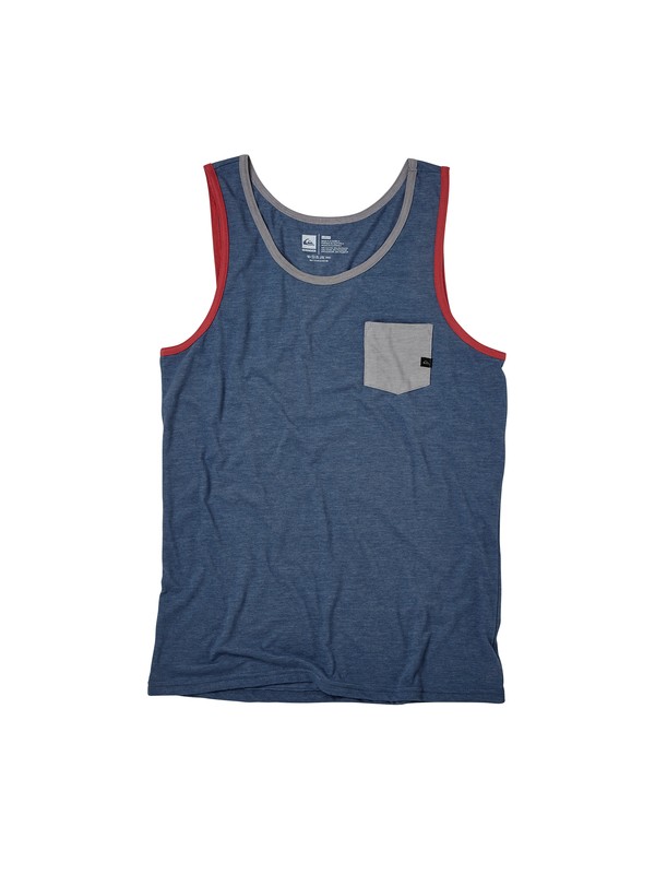 quiksilver, Contender Tank, AIRFORCE HEATHER (bndh) 0 Contender Tank AQYZT01464 Quiksilver