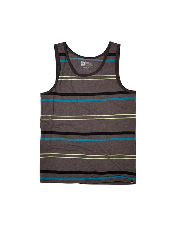 quiksilver, Locked In Tank, METAL HEATHER (kpch) 0 Locked In Tank AQYZT01465 Quiksilver