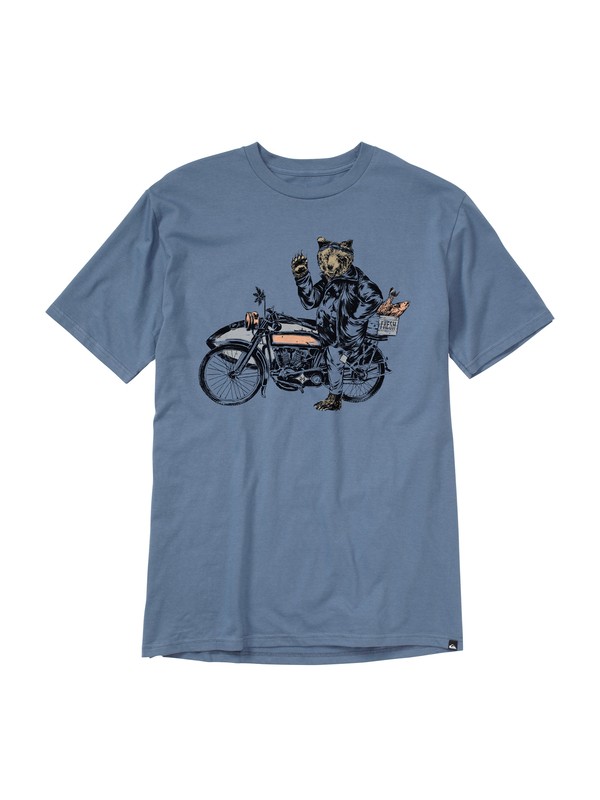 quiksilver, Road Trip Slim Fit T-Shirt, AIRFORCE (bnd0) 0 Road Trip Slim Fit T-Shirt AQYZT01474 Quiksilver
