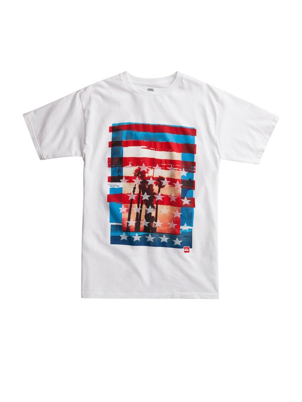 quiksilver, Head Dip T-shirt, WHITE (wbb0) 0 Head Dip T-shirt AQYZT01878 Quiksilver