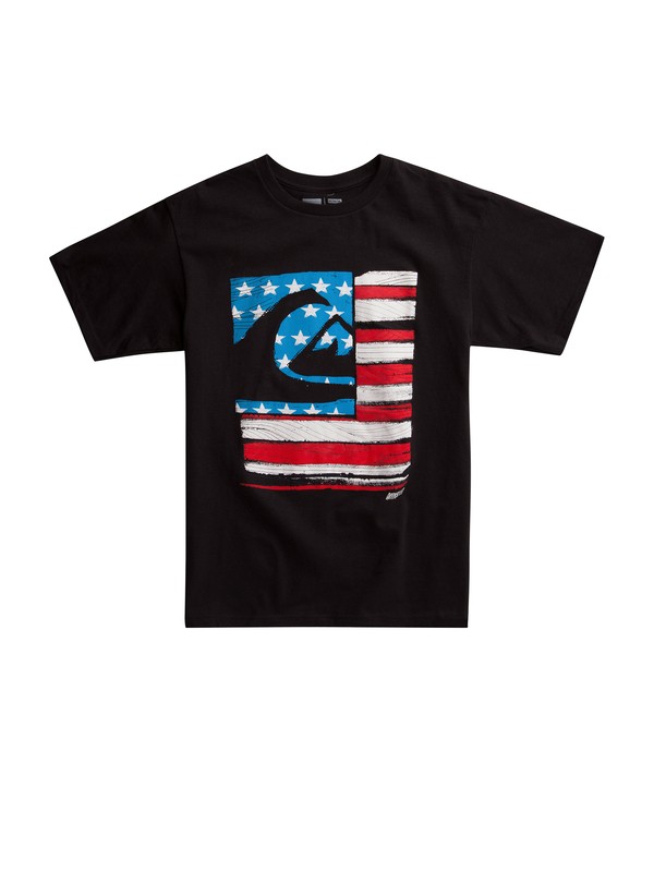 quiksilver, Patchwork T-shirt, BLACK (kvj0) 0 Patchwork T-shirt AQYZT01879 Quiksilver