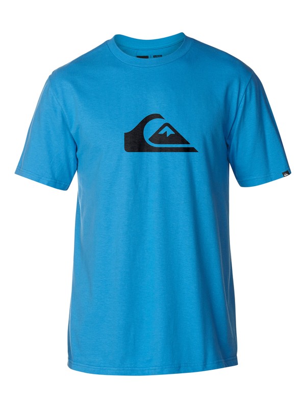 quiksilver, Mountain Wave T-Shirt, CASPIAN (bnb0) 0 Mountain Wave T-Shirt AQYZT03001 Quiksilver