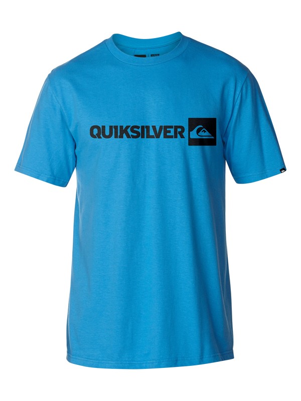 quiksilver, Industry T-Shirt, CASPIAN (bnb0) 0 Industry T-Shirt AQYZT03002 Quiksilver