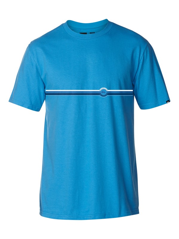 quiksilver, Finish Line T-Shirt, CASPIAN (bnb0) 0 Finish Line T-Shirt AQYZT03010 Quiksilver