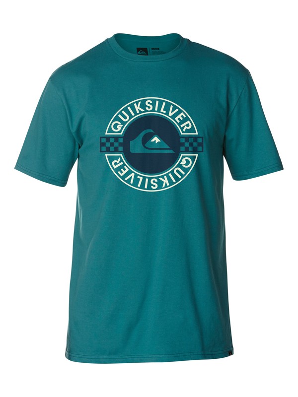 quiksilver, Main Break Slim Fit T-Shirt, BAYOU (bqj0) 0 Main Break Slim Fit T-Shirt AQYZT03033 Quiksilver