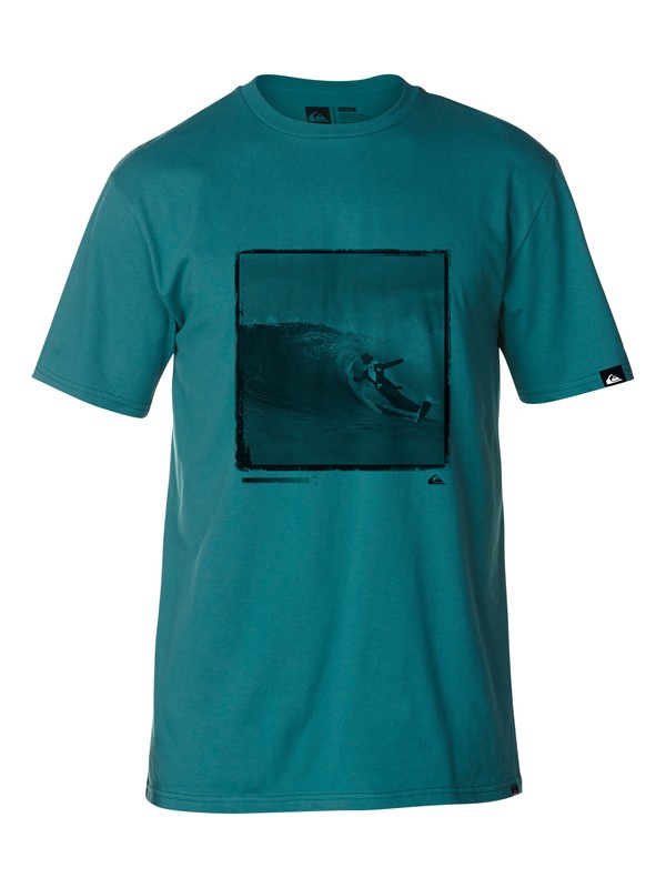 quiksilver, Top Hat Slim Fit T-Shirt, BAYOU (bqj0) 0 Top Hat Slim Fit T-Shirt AQYZT03036 Quiksilver