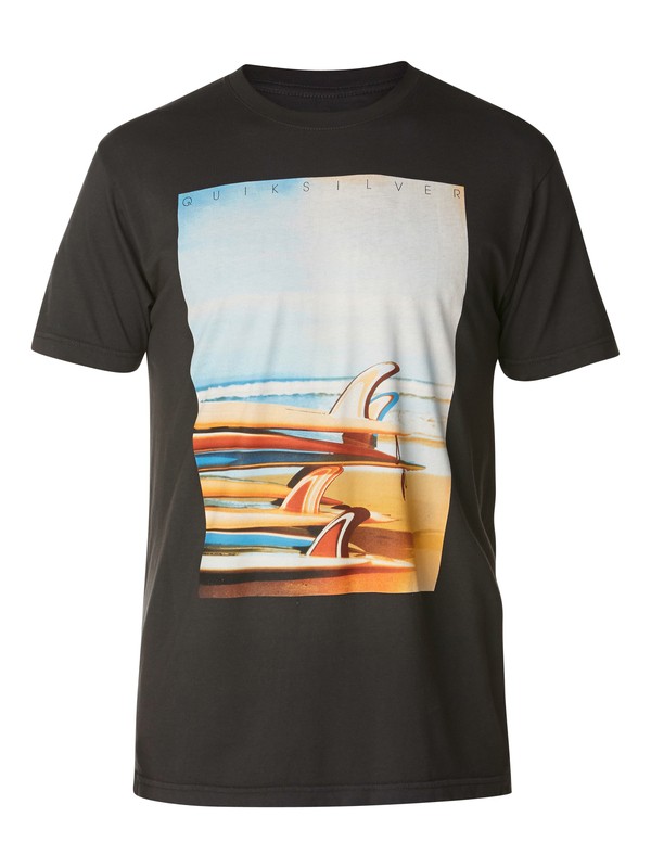 quiksilver, Surf Stack Slim Fit T-Shirt, DARK CHARCOAL (kta0) 0 Surf Stack Slim Fit T-Shirt AQYZT03048 Quiksilver