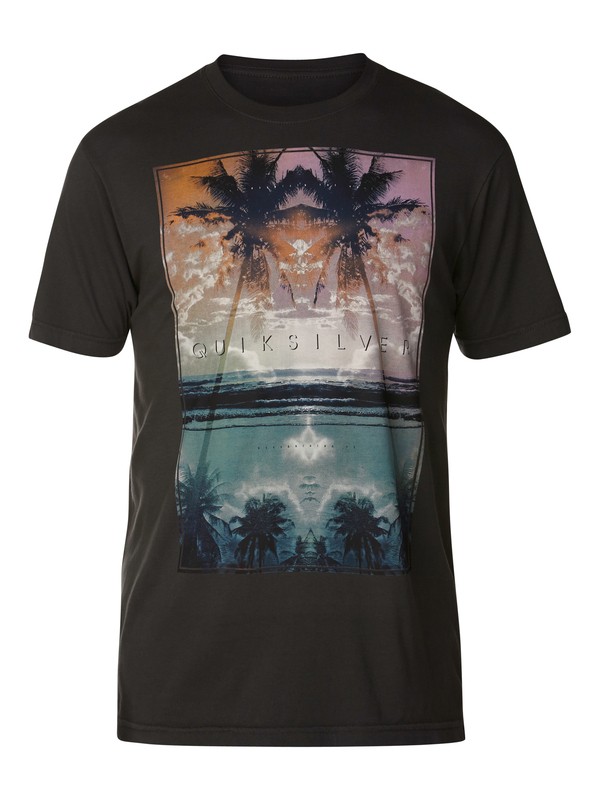 quiksilver, Ripples Slim Fit T-Shirt, DARK CHARCOAL (kta0) 0 Ripples Slim Fit T-Shirt AQYZT03052 Quiksilver