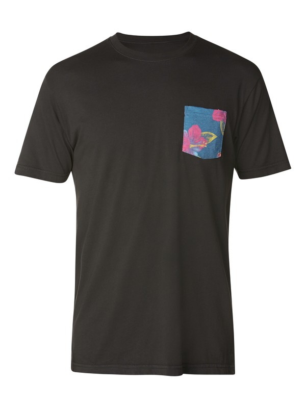 quiksilver, Original Pocket Slim Fit T-Shirt, DARK CHARCOAL (kta0) 0 Original Pocket Slim Fit T-Shirt AQYZT03061 Quiksilver