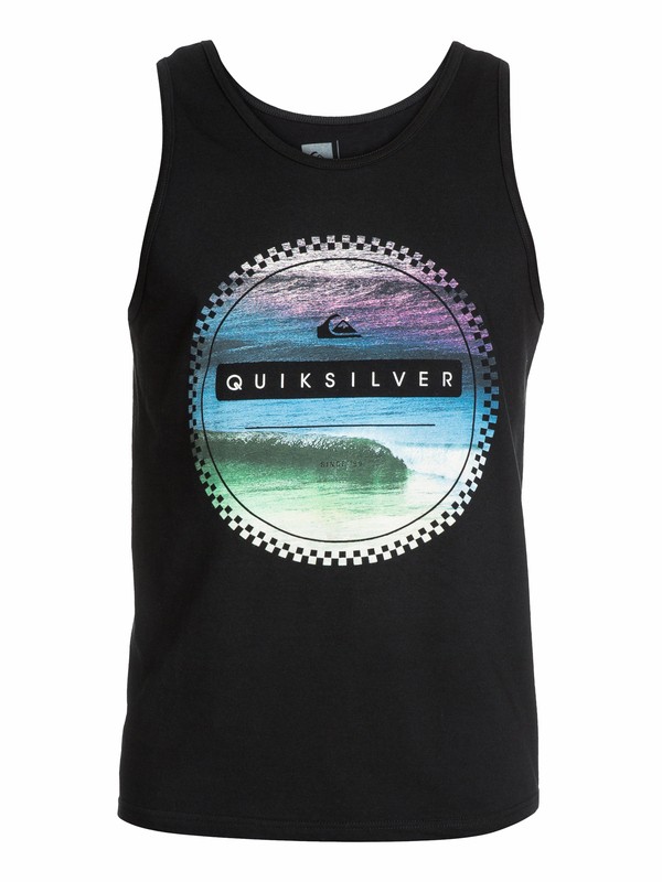 quiksilver, Duplex Tank, BLACK (kvj0) 0 Duplex Tank AQYZT03084 Quiksilver