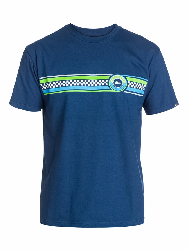 quiksilver, Cog T-Shirt, ESTATE BLUE (bsw0) 0 Cog T-Shirt AQYZT03102 Quiksilver
