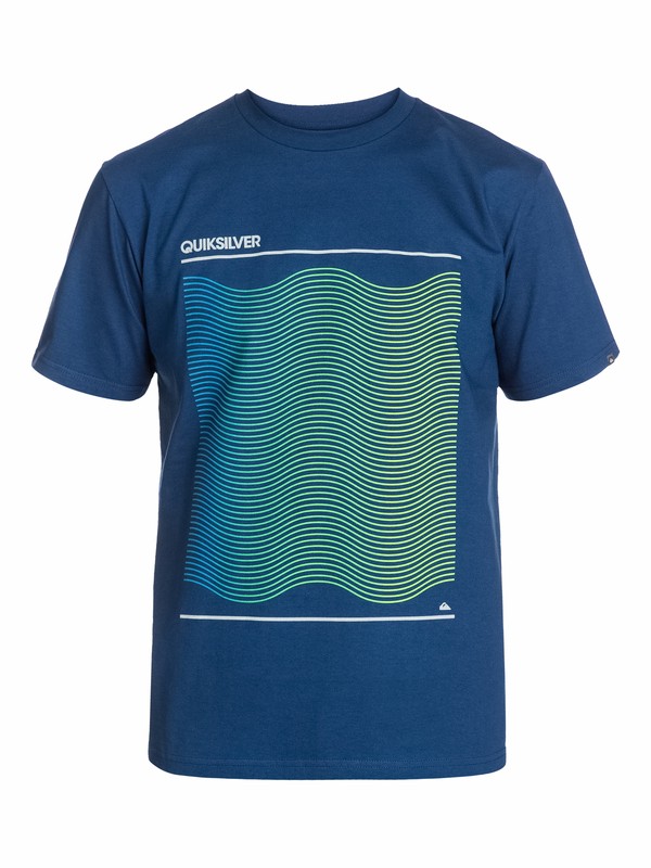 quiksilver, Find Your Wave T-Shirt, ESTATE BLUE (bsw0) 0 Find Your Wave T-Shirt AQYZT03109 Quiksilver