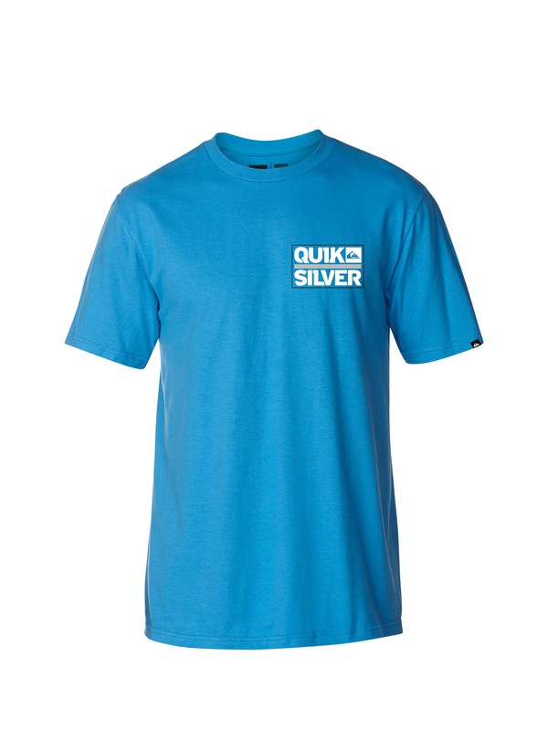 quiksilver, Castle T-Shirt, CASPIAN (bnb0) 0 Castle T-Shirt AQYZT03112 Quiksilver