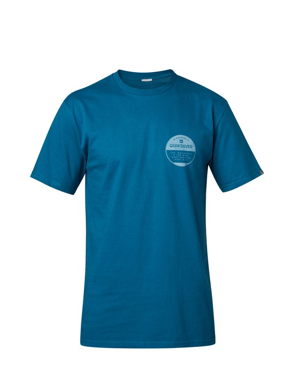 quiksilver, Delux Modern Fit T-Shirt, MOROCCAN BLUE (bsg0) 0 Delux Modern Fit T-Shirt AQYZT03123 Quiksilver