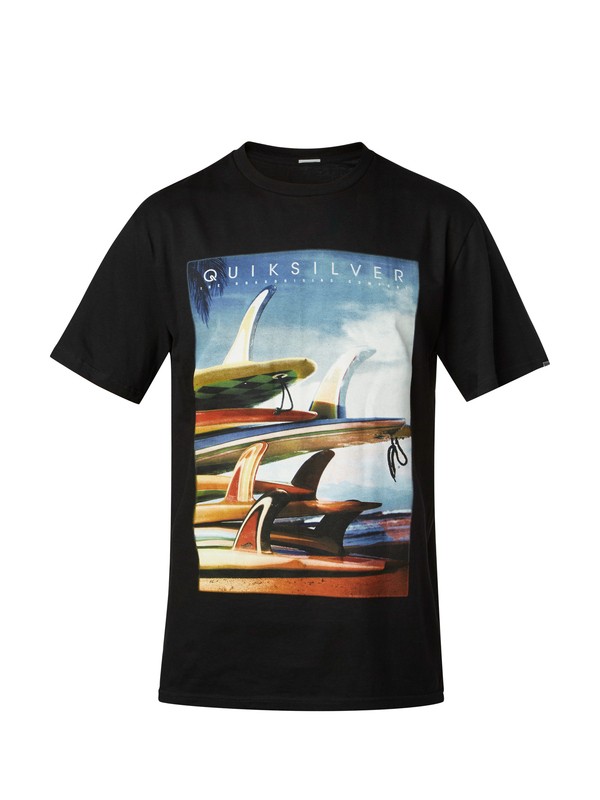 quiksilver, Fins First Modern Fit T-Shirt, BLACK (kvj0) 0 Fins First Modern Fit T-Shirt AQYZT03129 Quiksilver