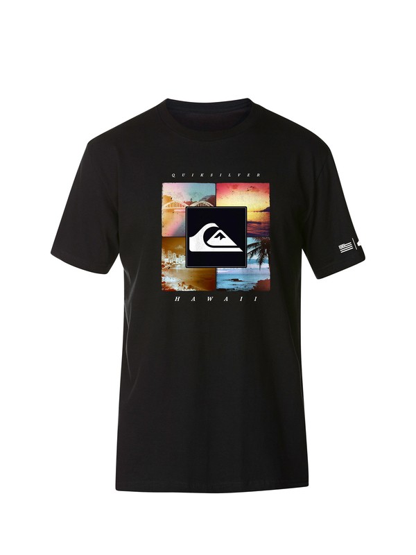 quiksilver, Reset T-Shirt, BLACK (kvj0) 0 Reset T-Shirt AQYZT03170 Quiksilver