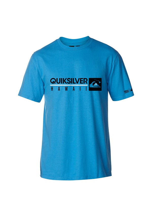 quiksilver, Vibration T-Shirt, CASPIAN (bnb0) 0 Vibration T-Shirt AQYZT03172 Quiksilver