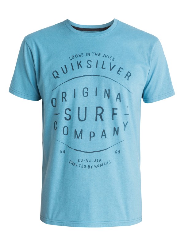 quiksilver, Ridgy Didg Modern Fit Tee, NIAGARA (bkt0) 0 Ridgy Didg Modern Fit Tee AQYZT03442 Quiksilver