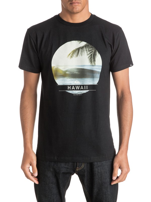 quiksilver, Going Left T-Shirt, BLACK (kvj0) 0 Going Left T-Shirt AQYZT04089 Quiksilver