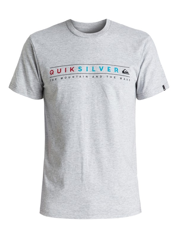 quiksilver, Always Clean Tee, ATHLETIC HEATHER (sgrh) 0 Always Clean Tee AQYZT04399 Quiksilver