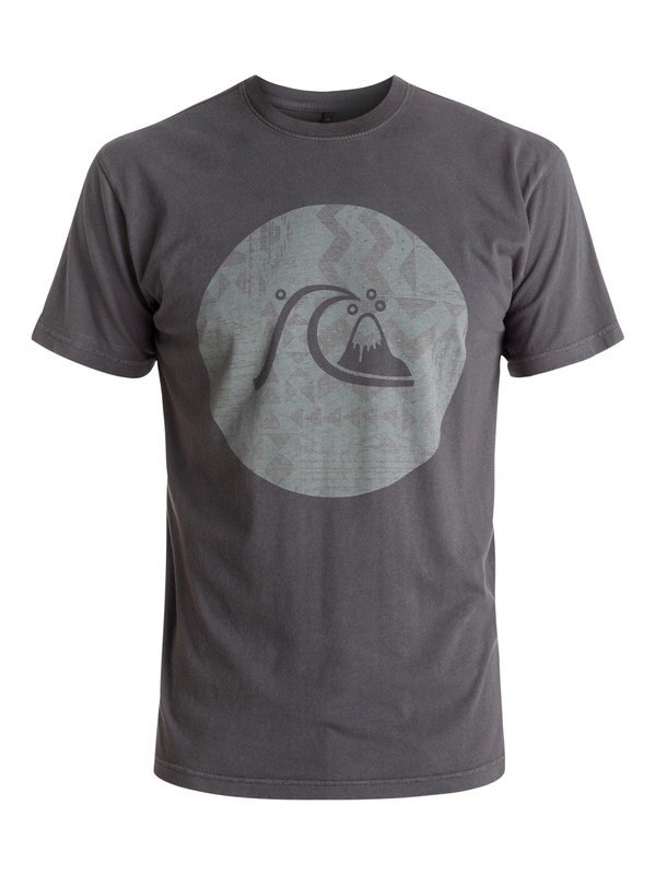 quiksilver, Circle Bubble Tee, TARMAC (kta0) 0 Circle Bubble Tee Black AQYZT04448 Quiksilver