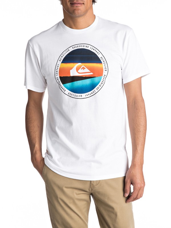 quiksilver, Last Tree Tee, WHITE (wbb0) 0 Last Tree Tee White AQYZT04735 Quiksilver