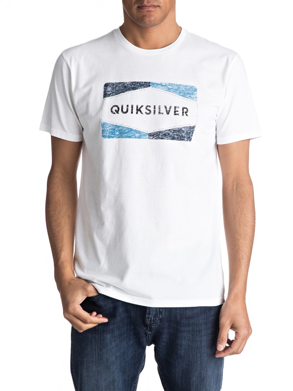 quiksilver, Chappy Tee, WHITE (wbb0) 0 Chappy Tee White AQYZT04747 Quiksilver