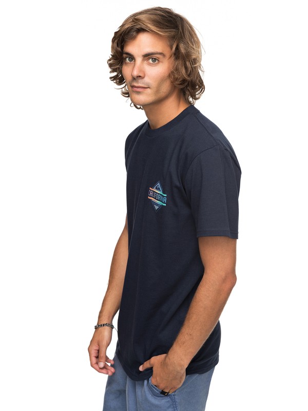 quiksilver, California Gold Tee, NAVY BLAZER (byj0) 0 California Gold Tee Blue AQYZT05140 Quiksilver