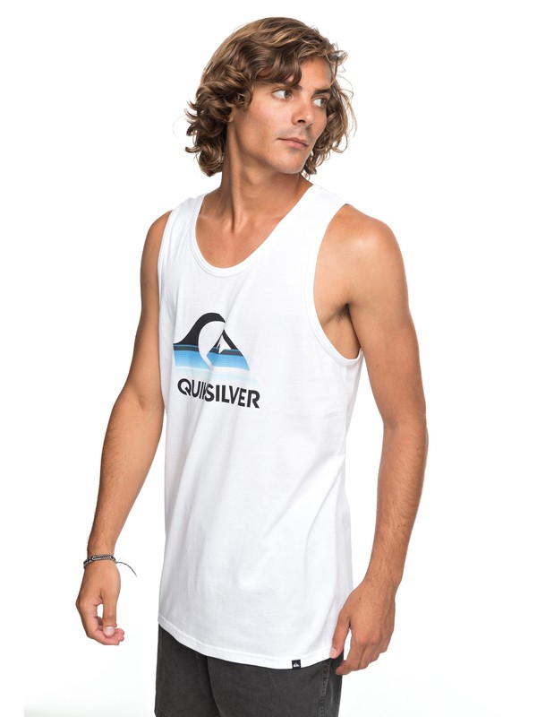 quiksilver, Waves Ahead Tee, WHITE (wbb0) 0 Waves Ahead Tee White AQYZT05158 Quiksilver