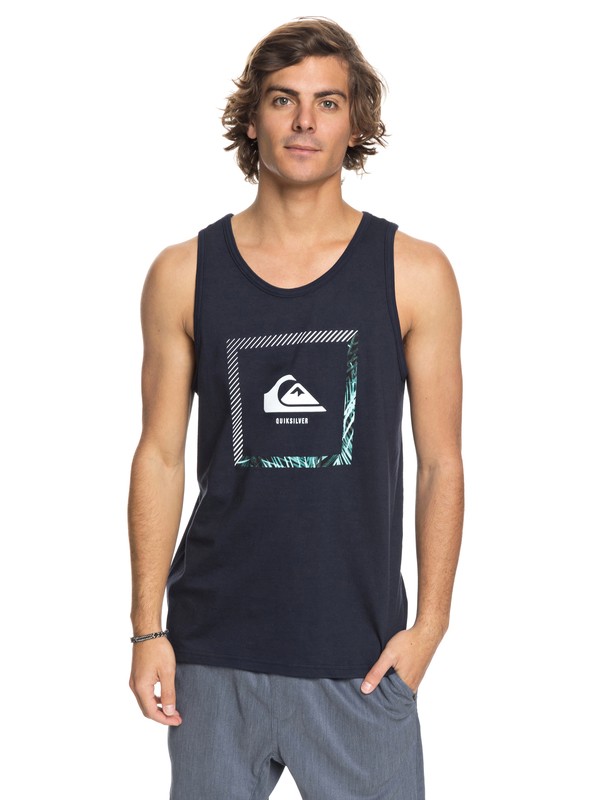quiksilver, Beat The Heat - Tank, NAVY BLAZER (byj0) 0 Beat The Heat - Tank Blue AQYZT05448 Quiksilver