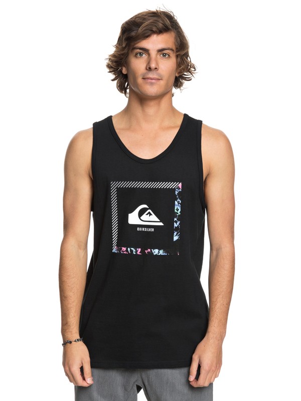 quiksilver, Beat The Heat - Tank, BLACK (kvj0) 0 Beat The Heat - Tank Black AQYZT05448 Quiksilver