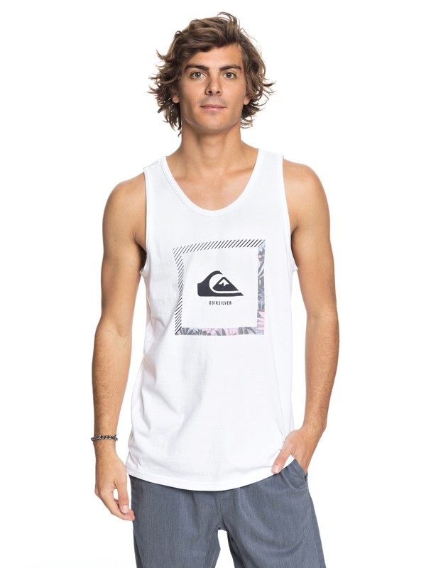 quiksilver, Beat The Heat - Tank, WHITE (wbb0) 0 Beat The Heat - Tank White AQYZT05448 Quiksilver