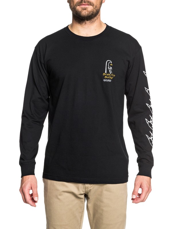 quiksilver, MWRM Petroglyph - T-Shirt, BLACK (kvj0) 0 MWRM Petroglyph - T-Shirt AQYZT05499 Quiksilver