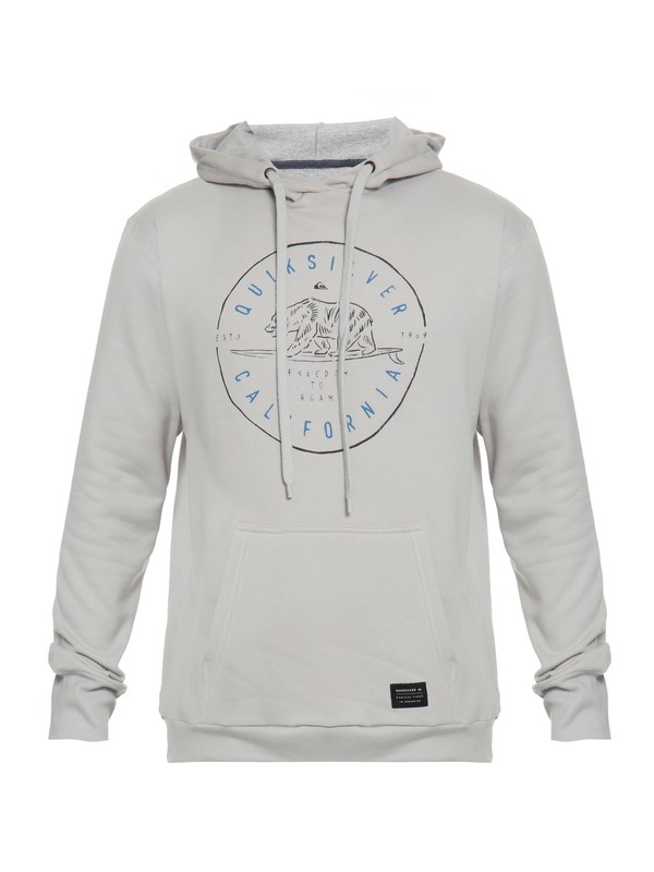 quiksilver, QK MOLETOM CANGURU ROAMER, SILVER* (sil) 0 QK MOLETOM CANGURU ROAMER BR65501789 Quiksilver