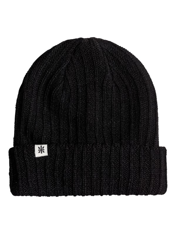 quiksilver, Boardriders Cuff Beanie, BLACK (blk) 0 Boardriders Cuff Beanie Black EEYHA03000 Quiksilver
