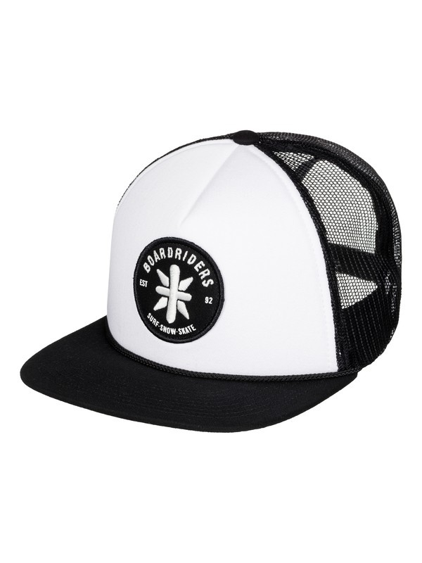 quiksilver, Boardriders Trucker Cap, BLACK (blk) 0 Boardriders Trucker Cap EEYHA03002 Quiksilver
