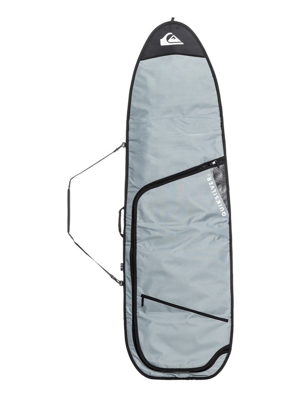 quiksilver, QS Light Fish 6'6 - Board Bag, HEATHER GREY/SYRAH (xssr) 0 QS Light Fish 6'6 - Board Bag Grey EGLQBBLF66 Quiksilver
